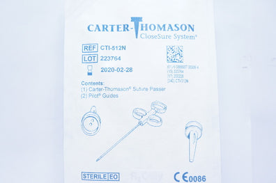 Cooper Surgical CTI-512N Puncture Closure Device Carter-Thomason CloseSure (x)